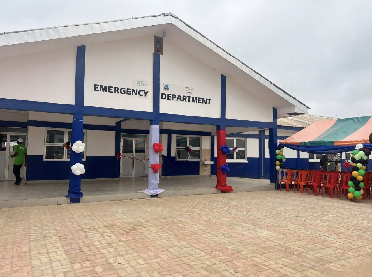 The new Emergency Department, ready for its opening ceremony